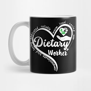 Dietary Worker Healthcare Workers Dietitian gift Mug